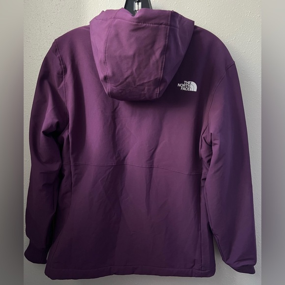 New North Face Shelbe Raschel Hoodie in Black Currant Purple Women’s Size Medium - Picture 3 of 11